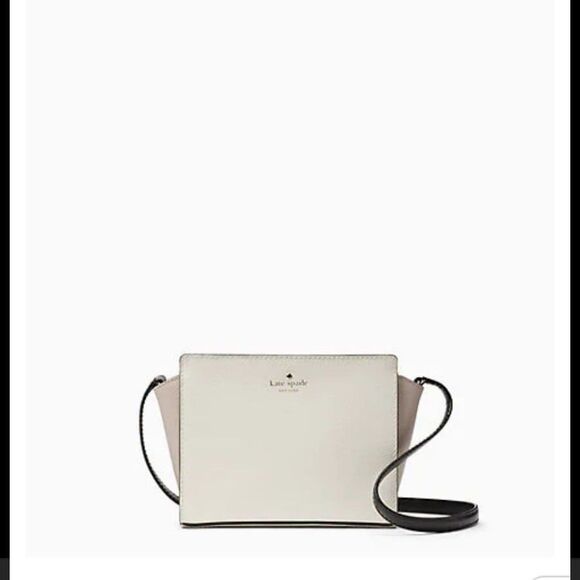 Kate Spade Grand Street Hayden Crossbody Bag Cream Beige colorblock - Picture 1 of 5
